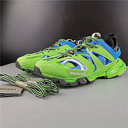 Blncig Track Trainers Green Blue - 3