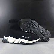 Blncig Speed Trainer Clear Sole Black - 2