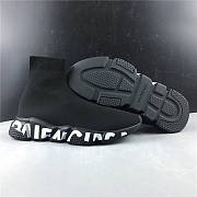 Blncig Speed Graffiti Trainers Black - 2