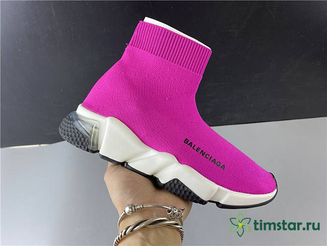 Blncig Speed Trainer Clear Sole Fuchsia - 1