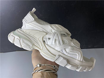 Blncig Track Sandal White