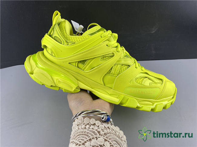 Blncig Track Trainers Lime - 1