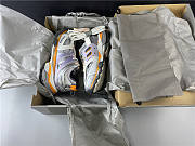 Blncig Track Trainers Grey Orange - 3