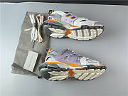 Blncig Track Trainers Grey Orange - 6