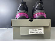 Blncig Triple S Clear Sole Black/Pink Neon - 5