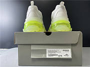 Blncig Triple S Clear Sole White/ Fluo Yellow - 4