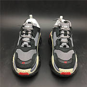 Blncig Triple S Black Grey Red - 2