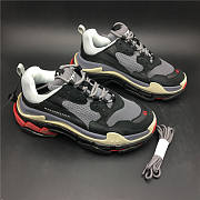 Blncig Triple S Black Grey Red - 6