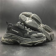 Blncig Triple S Black Clear Sole - 3