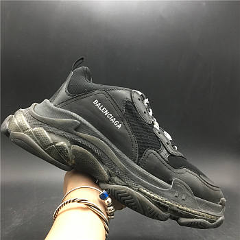 Blncig Triple S Black Clear Sole