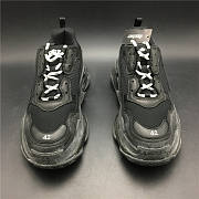 Blncig Triple S Black Clear Sole - 6