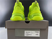 Blncig Triple S Clear Sole Fluo Yellow - 4