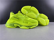 Blncig Triple S Clear Sole Fluo Yellow - 2