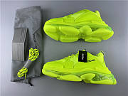 Blncig Triple S Clear Sole Fluo Yellow - 6