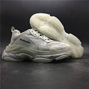 Blncig Triple S White Clear Sole 544351 W09E 19000 - 3