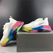 Blncig Triple S Clear Sole Rainbow - 4