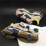 Blncig Triple S Wolf Grey/Brown/Yellow - 2