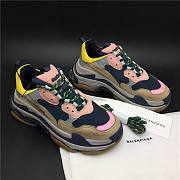 Blncig Triple S Wolf Grey/Brown/Yellow - 3