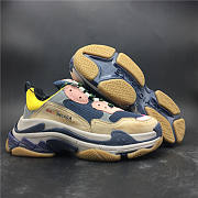 Blncig Triple S Wolf Grey/Brown/Yellow - 4