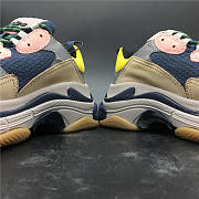 Blncig Triple S Wolf Grey/Brown/Yellow - 5