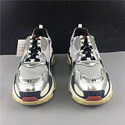 Blncig Triple S Silver/Red/Black - 4