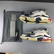 Blncig Triple S Silver/Red/Black - 6