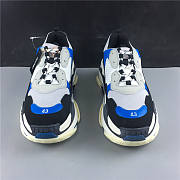 Blncig Triple S Black Blue - 5