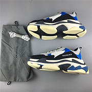 Blncig Triple S Black Blue - 2