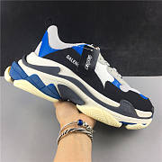 Blncig Triple S Black Blue - 1