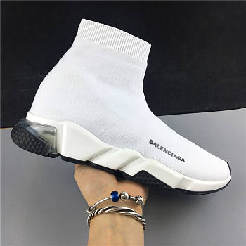 Blncig Speed Trainer Clear Sole White 517319 W07U0 1005