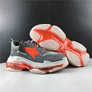 Blncig Triple S Grey Red - 3