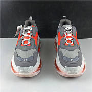 Blncig Triple S Grey Red - 4