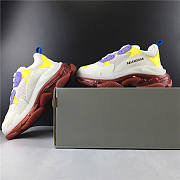 Blncig Triple S White/Brown/Yellow - 4