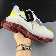 Blncig Triple S White/Brown/Yellow - 1