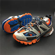 Blncig Track Trainers Orange Blue - 2