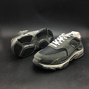 Blncig Triple S Retro Black and Gray 514006-W09S1-1058 - 3