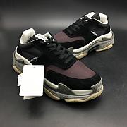 Blncig Triple S 2.0 Black And Brown Vintage 506346-W09S1-1214 - 3