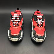 Blncig Triple S Black Red Gray 483513-W06E1-1000 - 6