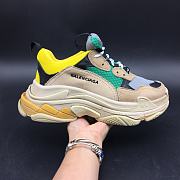 Blncig Triple S Beige Green Yellow 483513-W06E3-7070 - 1