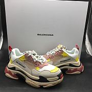 Blncig Triple S Cream Yellow Red 524038W09O59035 - 3