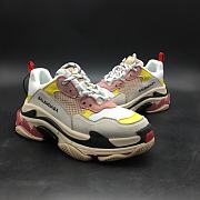 Blncig Triple S Cream Yellow Red 524038W09O59035 - 5