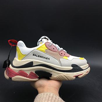 Blncig Triple S Cream Yellow Red 524038W09O59035