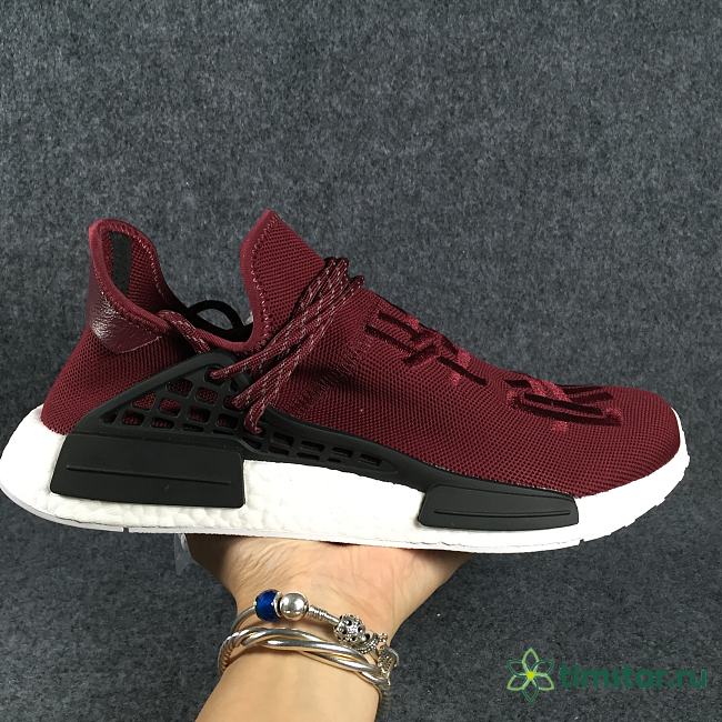 Adidas NMD R1 Pharrell HU Friends and Family Burgundy - 1