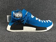 Adidas NMD HU Pharrell Human Being Sharp Blue BB0618 - 1