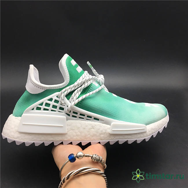 Adidas Pharrell NMD HU China Pack Youth (Green) F99760 - 1