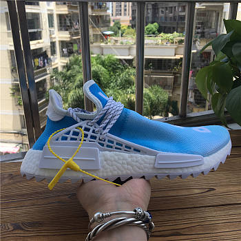 Adidas Pharrell NMD HU China Pack Peace (Blue) F99763 