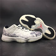 Air Jordan 11 Low White Snake Light Bone - 5