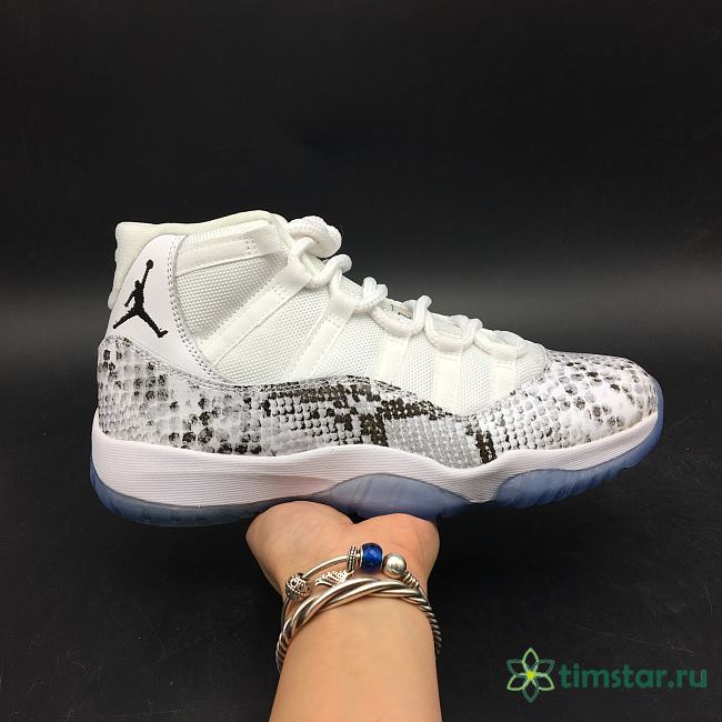 Air Jordan 11 High Retro White Snakeskin - 1