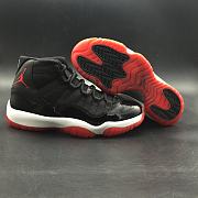 Air Jordan11 Black and Red 378037-010 - 6