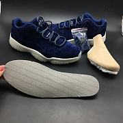 Air Jordan Retro 11 Low X RE2PECT Binary Blue Sail AV2187-441 - 2